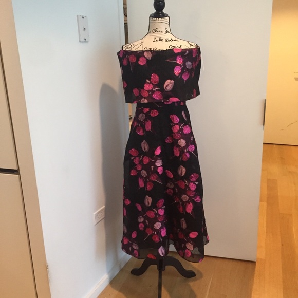 SOLD Lela Rose Tulip Fil Coupe A-line Dress - Picture 6 of 6